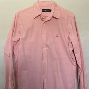 Large Ralph Lauren Lin sleeved shirt, mauve color